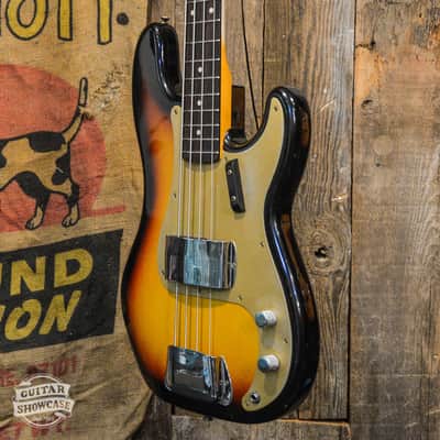 Fender Custom Shop '59 Precision Bass Journeyman Relic - 3-Color Sunburst image 2