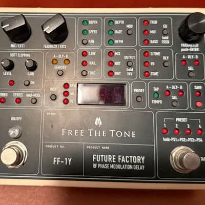 Free The Tone FF-1Y Future Factory RF Phase Modulation Delay | Reverb
