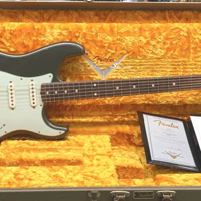 Fender Custom Shop 30th Anniversary MBS 61 Stratocaster Journeyman Relic by Paul Waller 2017 - Aged Chacoal Frost image 1