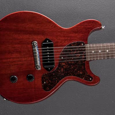 Gibson USA Les Paul Junior Double Cutaway - Vintage Cherry w/Tortoise Pickguard image 1