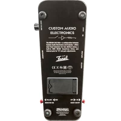 Dunlop MC-404 CAE Custom Audio Dual Inductor WAH Guitar Pedal image 16