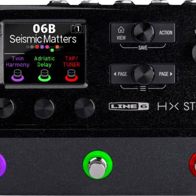 Line 6 HX Stomp Multi-Effects Pedal, Black image 1