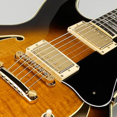 Ibanez John Scofield Signature JSM100 Vintage Burst image 9