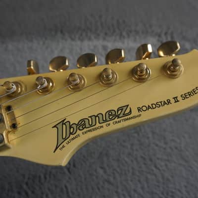 Ibanez Roadstar II Series RS450 - Polar White Japan Electric Guitar image 8