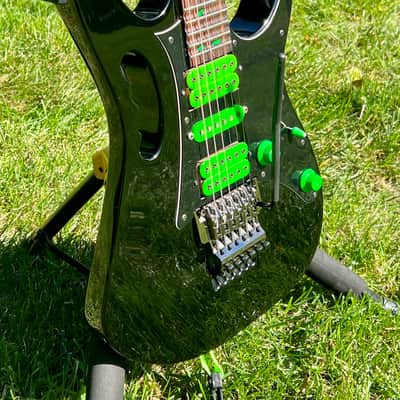 Ibanez JEM777V-BK Steve Vai Signature Vine 1988 - 1993 - Black image 8