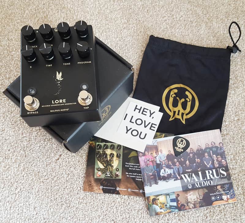 Walrus Audio Lore Reverse Soundscape Generator 2024 - Present - Black image 1