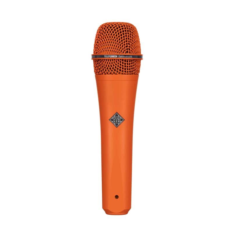 Telefunken Estados Unidos Telefunken Estados Unidos Telefunken USA M81 Dynamic Handheld Microphone, Orange