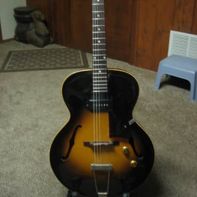 Gibson es-125 1956 - sunburst image 1
