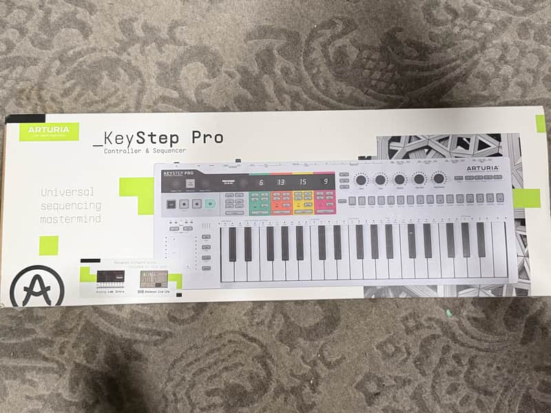 Arturia KeyStep Pro 37-Key MIDI Controller 2020 - Present - White image 1