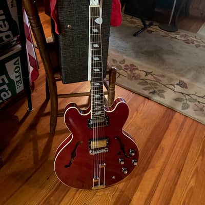 Epiphone Riviera Reissue 1994 - 1999 - Cherry image 3