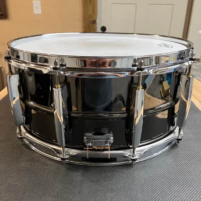 Pearl STE1465BR SensiTone Elite 14x6.5" Brass Snare Drum 2010s - Black Nickel Over Brass image 3