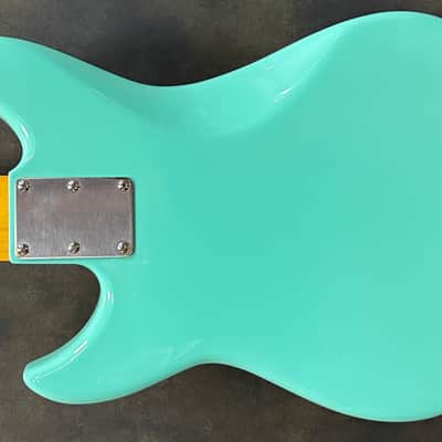 Emerald Bay Fretless Bass - Sea Foam Green image 6