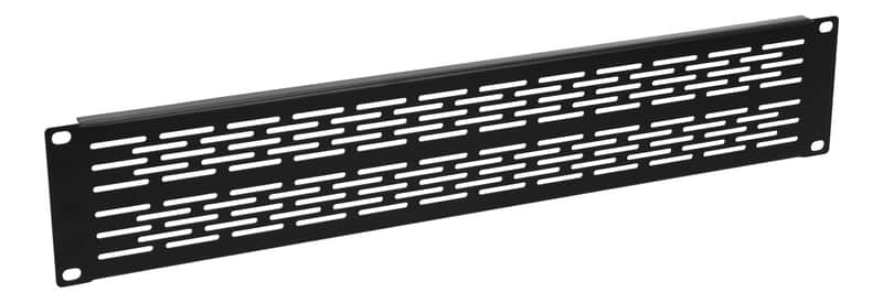 On-Stage RPV2000 2U Vented Rack Panel to Covers Empty Rack Slots image 1