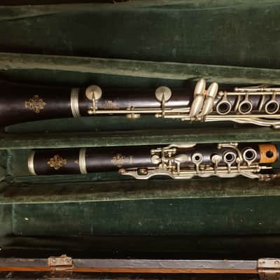 Crazy Rare Vintage G. Leblanc Enhanced A Clarinet! Repadded, Left Eb, Key Of A! image 1