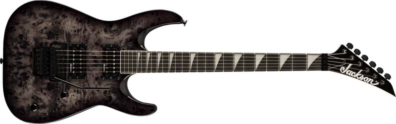 Jackson JS Series Dinky JS32 DKAP Amaranth FB Transparent Black image 1