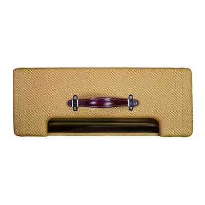 Mojotone Fender Tweed Blues Junior Head Guitar Amp Cabinet With Lacquered Tweed image 4
