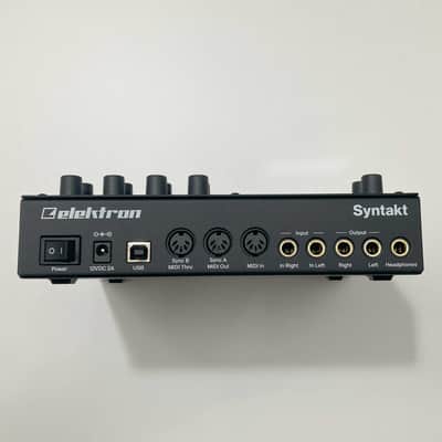 Elektron Syntakt 12 Track Drum Computer & Synthesizer 2022- Present - Black image 2