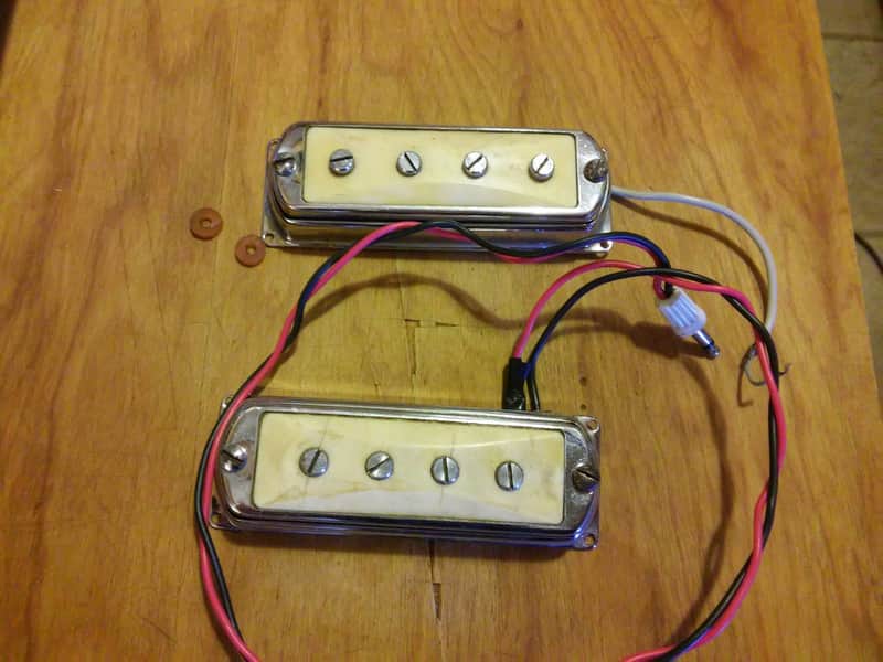 60's Klira Single Coil Bass Pickups image 1