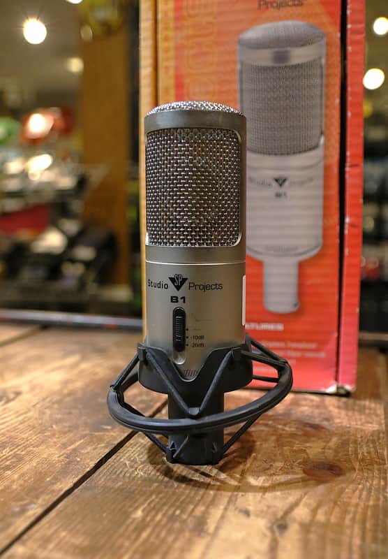Studio Projects B1 Large Diaphragm Cardioid Condenser Microphone 2010s - Nickel image 1