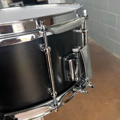 SJC Drums 6.5x14" Tour Series Maple Snare Drum in Matte Black image 4