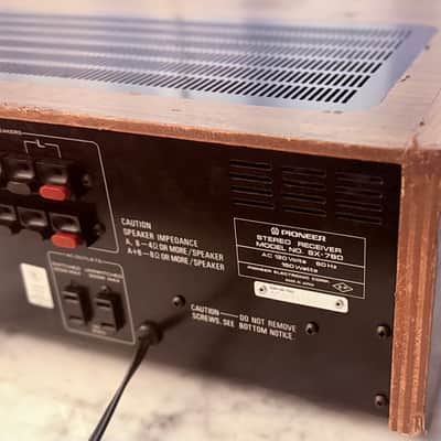 ✨ Pioneer SX-780 Vintage Stereo Receiver — Serviced • Partial Recap • LED • Wood Case • 3+ Hr Bench Tested image 18