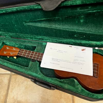 Pre 1950s CF Martin Soprano Ukulele Mahogany Natural image 10