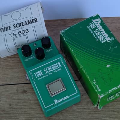 Ibanez TS808 Tube Screamer 1981 with box and manual image 2