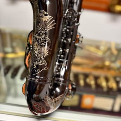 Cannonball Raven A5 Black Big Bell Stone Series Alto Saxophone CUSTOM ENGRAVED! image 13