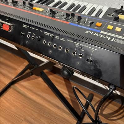 Roland Juno-60 61-Key Polyphonic Synthesizer 1982 - 1984 - Black image 9