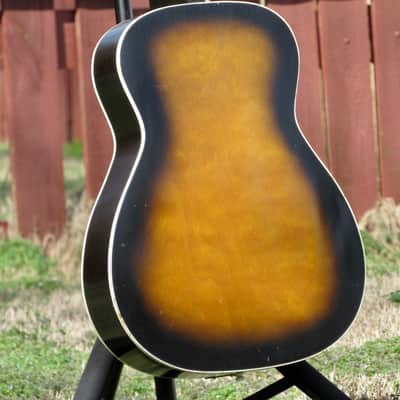 ~Rare~ 1970 Fender Harmony Stella F-1000 Parlor Guitar - All Solid Wood! Pro Setup - Made in USA image 11