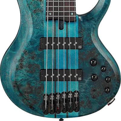 Ibanez BTB946 Standard 6-String Bass Guitar, Rosewood Fingerboard, Cosmic Blue image 1