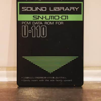 Roland SN-U110-01 Sound Library Pipe Organ & Harpsichord PCM Data ROM Card