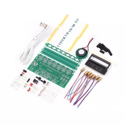 DIY Laser Harp Electronic Kit - 7-String Soldering Project with Music Playback image 1
