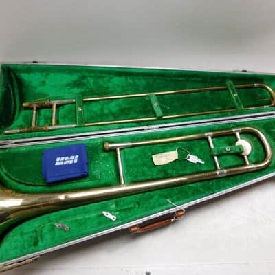 B&H Besson 2-20 Tenor Trombone, England, Good Condition, with case & MP image 1