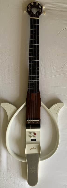 Mogabi Travel Guitar 2023 - White image 1