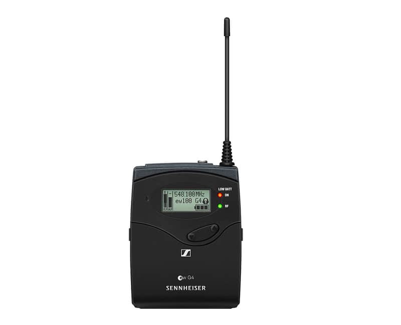 Sennheiser EK 100 G4 Camera-Mount Wireless Receiver (A1-Band: 470-516 MHz) image 1