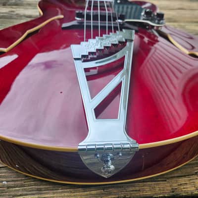 D'Angelico Premier EXL-1  Fiesta Red LIKE NEW image 4