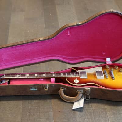 Unplayed! 2021 Custom Shop Murphy Lab '59 Les Paul Standard Reissue Electric Guitar Heavy Aged Slow Iced Tea Fade + COA OHSC image 22