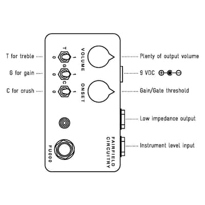 Fairfield Circuitry The Unpleasant Surprise Fuzz Pedal image 6