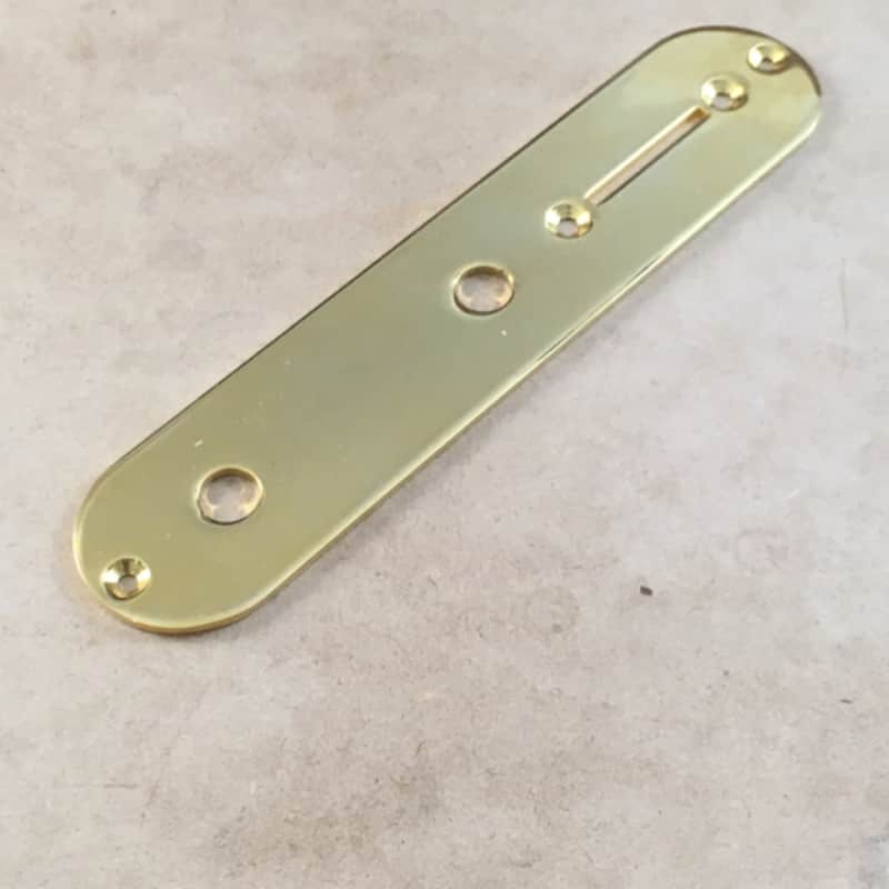 ? Luthier Parts Gold control plate Gold