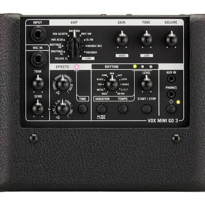 VOX 3W Mini-Go Portable Modeling Guitar Amplifier, Cobalt Blue VMG3BL image 2