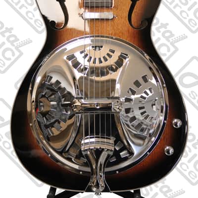Oscar Schmidt by Washburn, OR8ETS, DOBRO, Spider Mahogany Square Neck Acousti... image 7