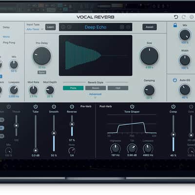 Antares Audio Technologies Vocal Reverb by Auto-Tune Plugin (Download) image 2