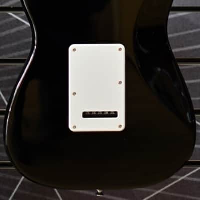 Fender Squier Sonic Stratocaster Black Electric Guitar - Left-Handed image 6