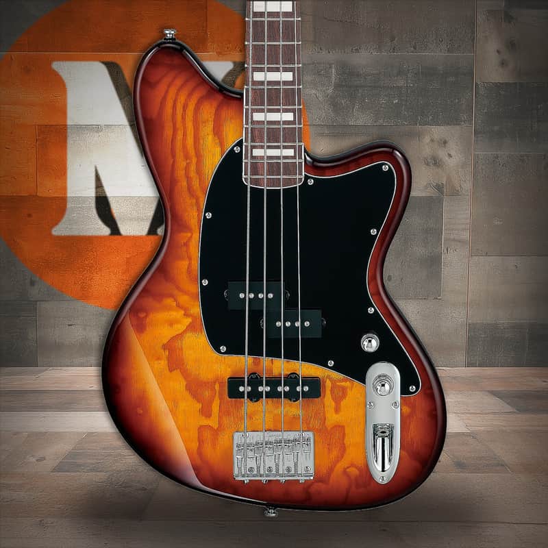 Ibanez Talman Bass Standard 4  String Electric Bass - Iced Americano Burst (TMB400TAIAB) image 1