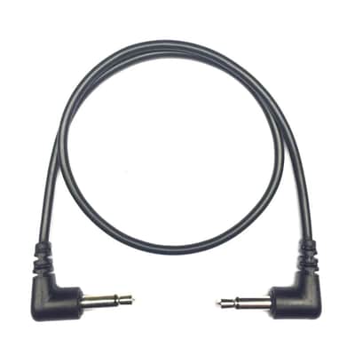 TENDRILS RIGHT ANGLED PATCH CABLES 6 PACK-INDIGO / 20CM : BRAND NEW :  [DETROIT MODULAR] image 1
