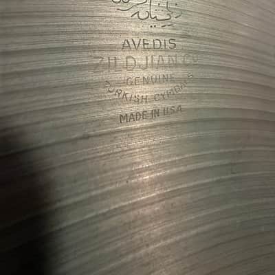 20” Zildjian A PING RIDE 1960s-1970s Vintage - Traditional image 6