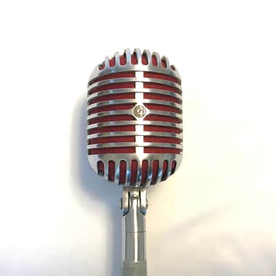 Rare Vintage 1940’s Shure Model 55C "Fat Boy” Unidyne Microphone with Atlas Stand -  “Elvis Mic” image 5