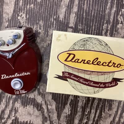 Danelectro Fab Tone 1990s - Red image 1