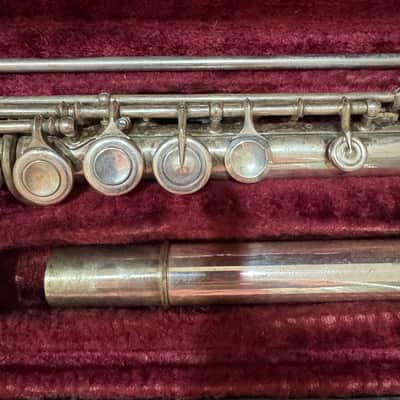 Argonaut Vintage Italian Flute 1960 - Silver Plated image 15